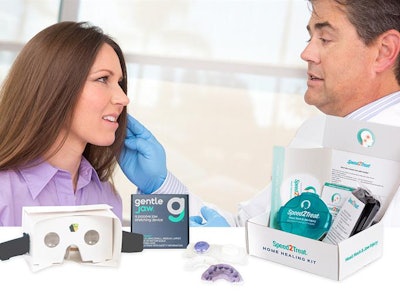 The Speed2Treat home healing kit. Image courtesy of Orofacial Therapeutics.