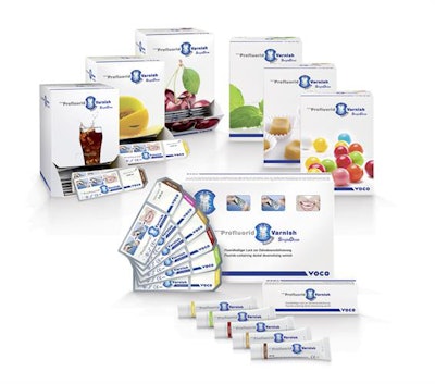 Profluorid varnish. Image courtesy of Voco.