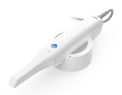 Medit's i500 intraoral scanner. Image courtesy of Medit.