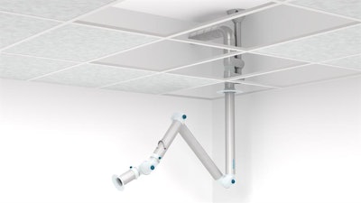 An aerosol extractor arm.