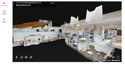 Two new CenterPoint Experience (CPX) options at Benco Dental ensure customer safety and accommodate restrictions created in response to COVID-19. Image courtesy of Benco Dental.
