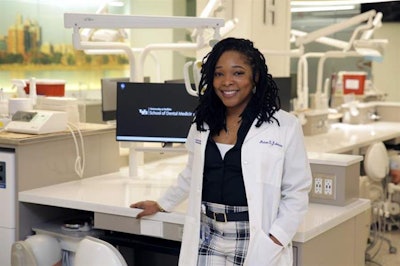Fourth-year dental student Arian Johnson came up with the idea for Destination Dental School. Image courtesy of the University at Buffalo.