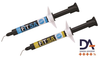 Shofu's Fit SA bioactive self-adhesive flowable composite. Image courtesy of Shofu Dental.