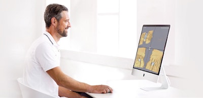 3Shape Automate dental design platform. Image courtesy of 3Shape.