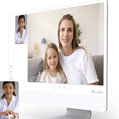 MouthWatch has updated its TeleDent teledentistry platform. Image courtesy of MouthWatch.