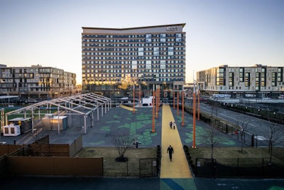 A view of the snowless Lawn on D in Boston taken in January 2019 was the inspiration for the Yankee Dental Congress' first outdoor event, Dentalpalooza. Image courtesy of Shannon McCarthy.