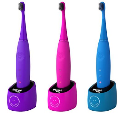 The Burstkids sonic toothbrush. Image courtesy of Burst.