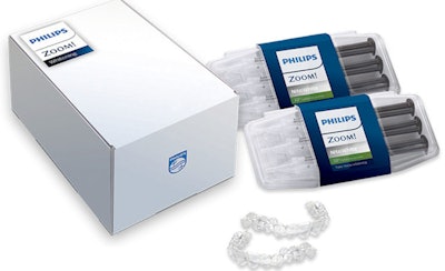 The Philips Zoom take-home whitening product. Image courtesy of Royal Philips.