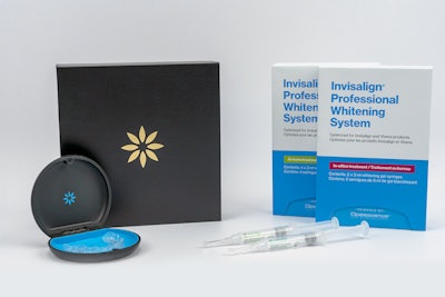 The Invisalign Professional Whitening System. Image courtesy of Align.