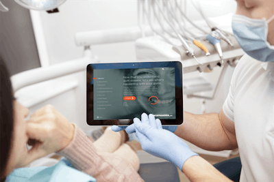 The MyPerioHealth app. Image courtesy of OraPharma.