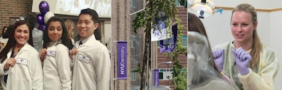 Dental hygiene students and facilities at NYU College of Dentistry. Image courtesy of NYU.