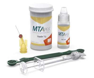 MTApex bioceramic root canal seal. Image courtesy of Ultradent.