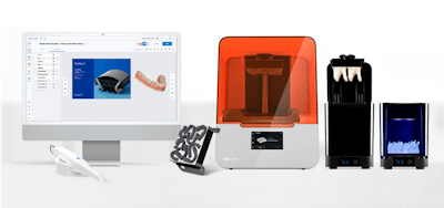 Products from Medit and Formlabs. Image courtesy of Formlabs.