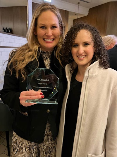 Machell Hudson, RDH, received the Cuspies Award for Most Influential Hygiene Educator at the 2022 Chicago Dental Society Midwinter Meeting, which was held February 24-26 at the McCormick Place convention center.