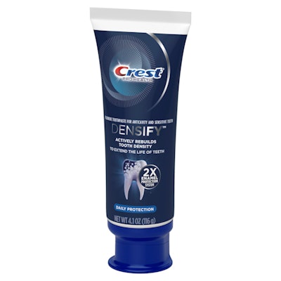 Crest Densify toothpaste. Image courtesy of Crest.