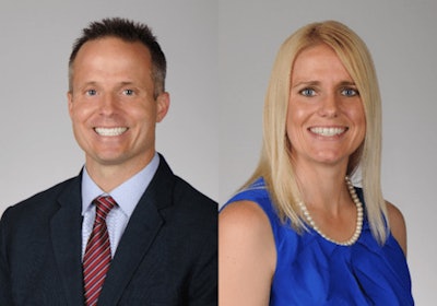 Chad Novince (left), Jessica Hathaway-Schrader (right), and colleagues reported that certain bacteria in the gut can contribute to bone loss associated with periodontal disease. Image courtesy of MUSC.