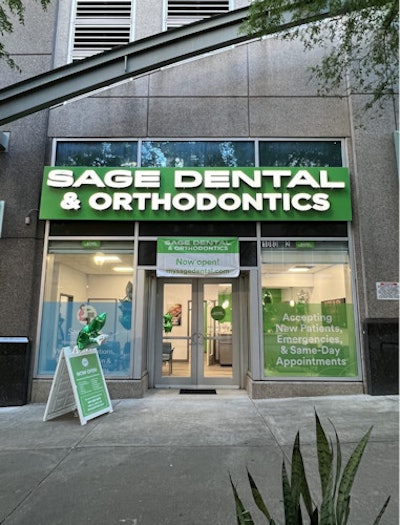 Sage Dental's new office in Atlanta. Image courtesy of Sage Dental.