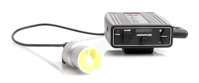 The Orchid F LED headlight. Image courtesy of Admetec.