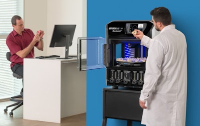 Stratasys' J3DentaJet 3D Printer. Image courtesy of Stratasys.