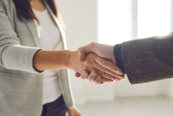 Business Handshake Woman Social