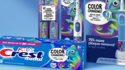 P&G launches color-changing toothpaste, brushes for kids | DrBicuspid.com
