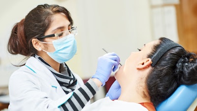 Female Dentist Patient