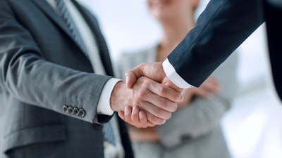 Executives Handshake