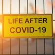 Life After Covid 19 Sign Social