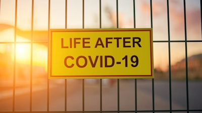 Life After Covid 19 Sign Social