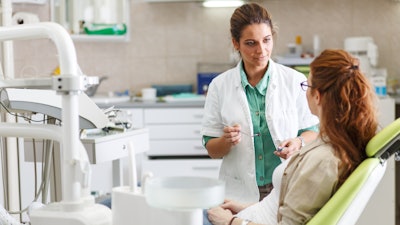 Woman Dentist Patient