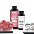 The SprintRay high-impact denture resins.