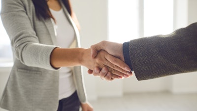 Business Deal Handshake Woman