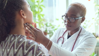 Neck Exam Doctor