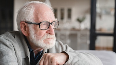 Older Man Sad