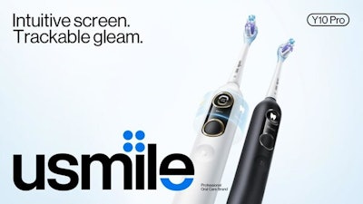 The usmile Y10 Pro sonic electric toothbrush. Image courtesy of usmile.