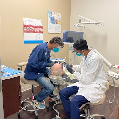 More than 3,500 patients nationwide received donated dental treatments from PDS-supported practices as part of the DSO's annual day of service. Image courtesy of Carli Casey/PDS.
