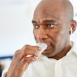 Man Saliva Sample