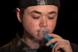 Vaping Teenager
