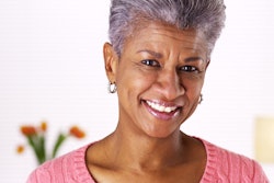 Woman Black Older Smiling
