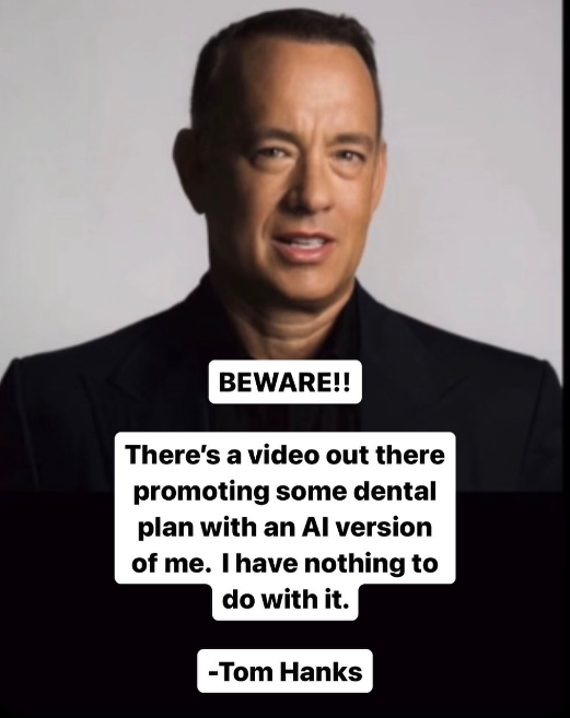 2023 10 02 Hanks Tom Ai