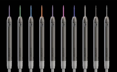 The CrystalGenics Evolve syringe. Image courtesy of CrystalGenics.