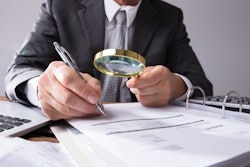 Business Magnifying Glass Documents