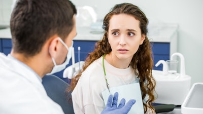 Dentist Woman Worried