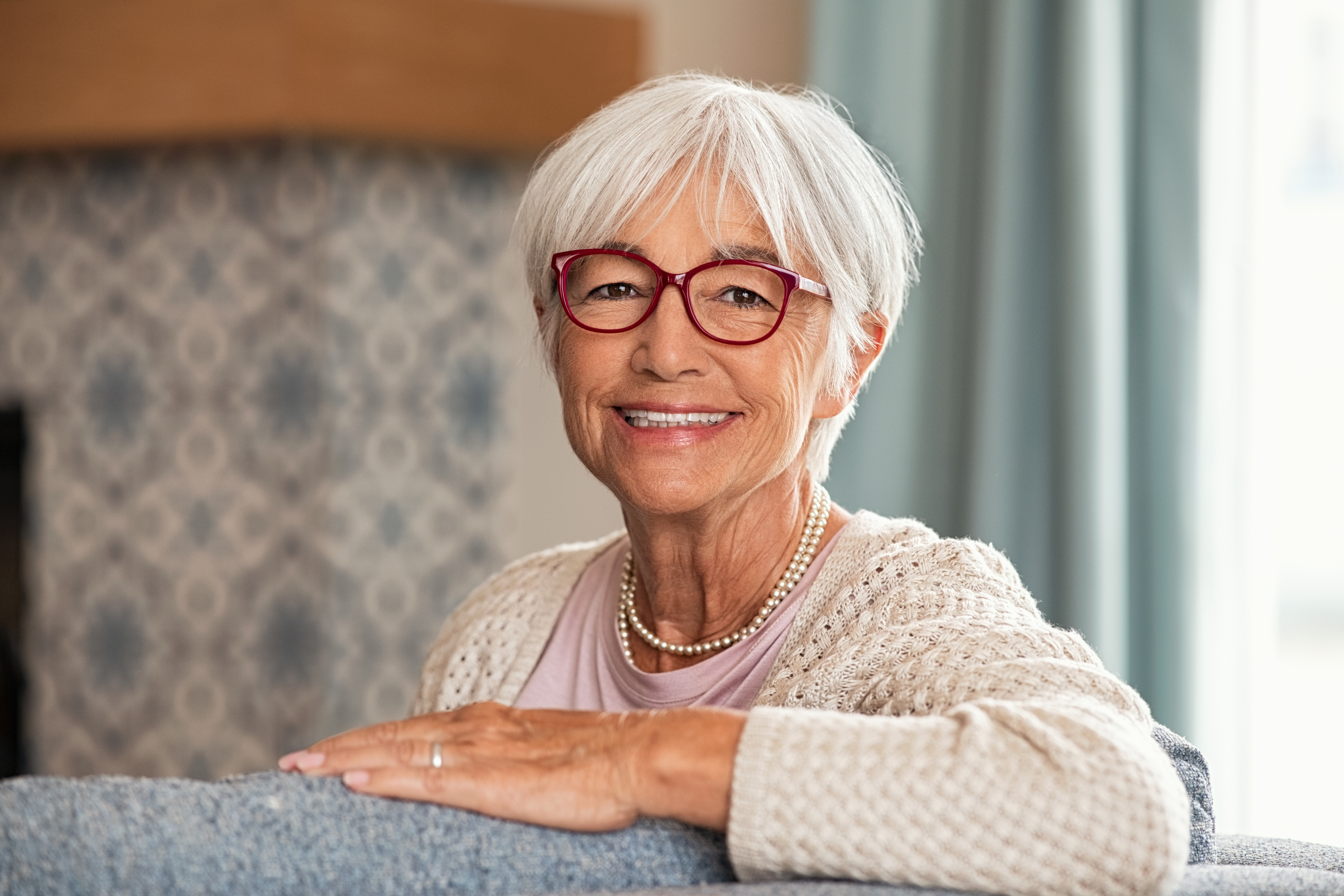 Older Woman Smiling