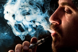 Vaping E Cigarette Man