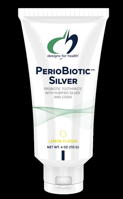 PerioBiotic Silver. Image courtesy of Designs for Health.