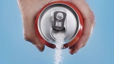 Soda Can Sugar Hand
