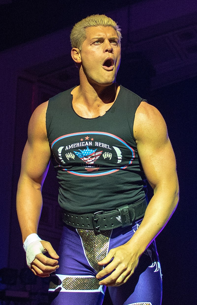 Cody Rhodes. Image courtesy of Wikipedia. Licensed under CC BY 2.0.