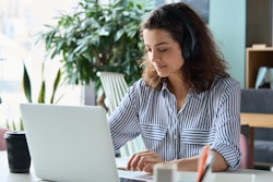 Woman Laptop Work