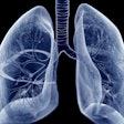 Lung Illustration Blue